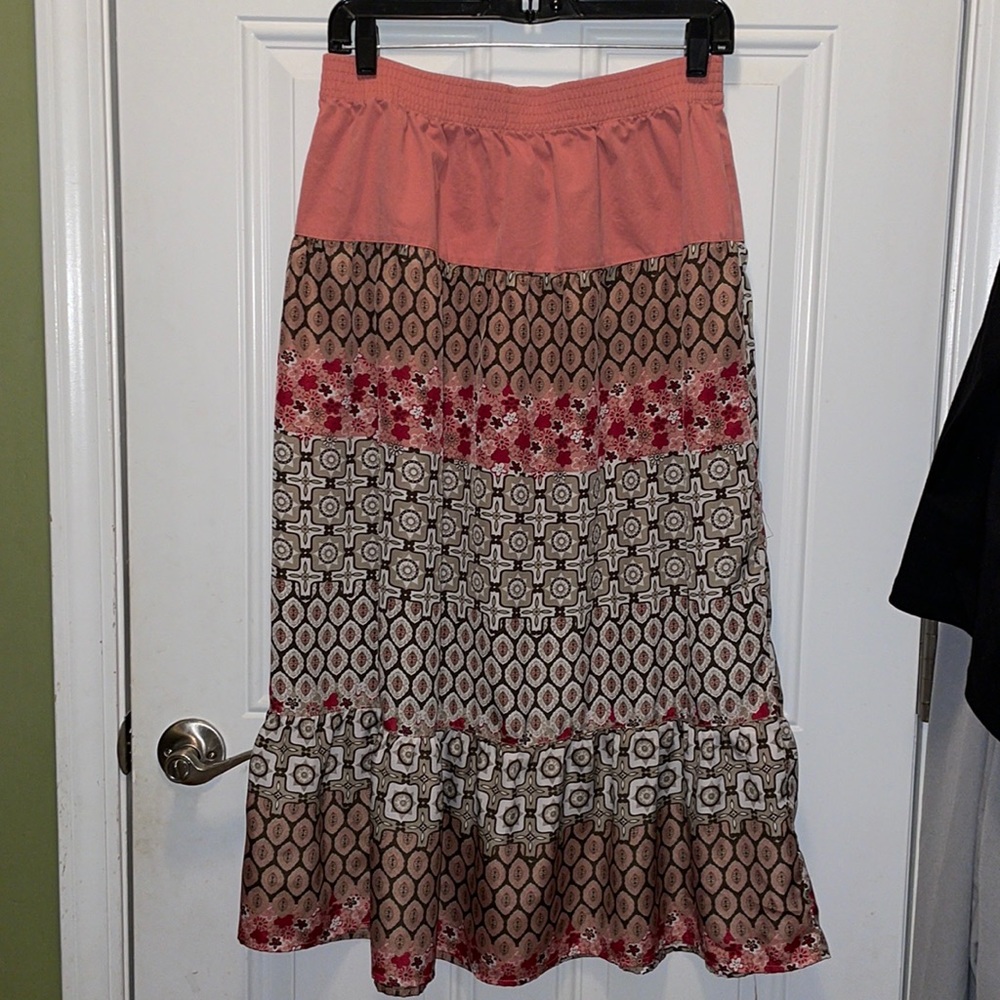 😎 5/$20 Clearance Item - Boho Dream Sweetheart Maxi Skirt Size Medium